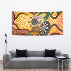 Darts Australia NAIDOC Week 2026 Personalised Tapestry 50 Years Deadly Eucalyptus Indigenous Art