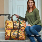 Darts Australia NAIDOC Week 2026 Personalised Travel Bag 50 Years Deadly Eucalyptus Indigenous Art