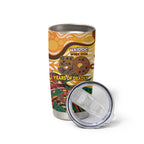 Darts Australia NAIDOC Week 2026 Personalised Tumbler Cup 50 Years Deadly Eucalyptus Indigenous Art