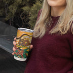 Darts Australia NAIDOC Week 2026 Personalised Tumbler Cup 50 Years Deadly Eucalyptus Indigenous Art