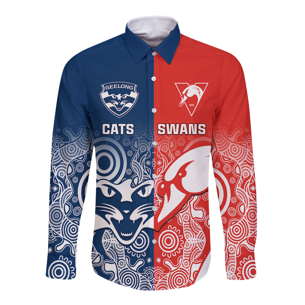 swans-and-cats-football-long-sleeve-button-shirt-sydney-mix-geelong-indigenous