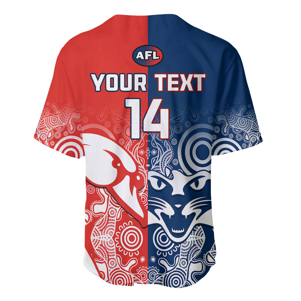 personalised-swans-and-cats-football-baseball-jersey-sydney-mix-geelong-indigenous