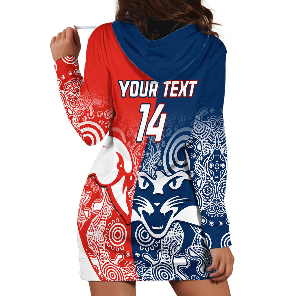 personalised-swans-and-cats-football-hoodie-dress-sydney-mix-geelong-indigenous