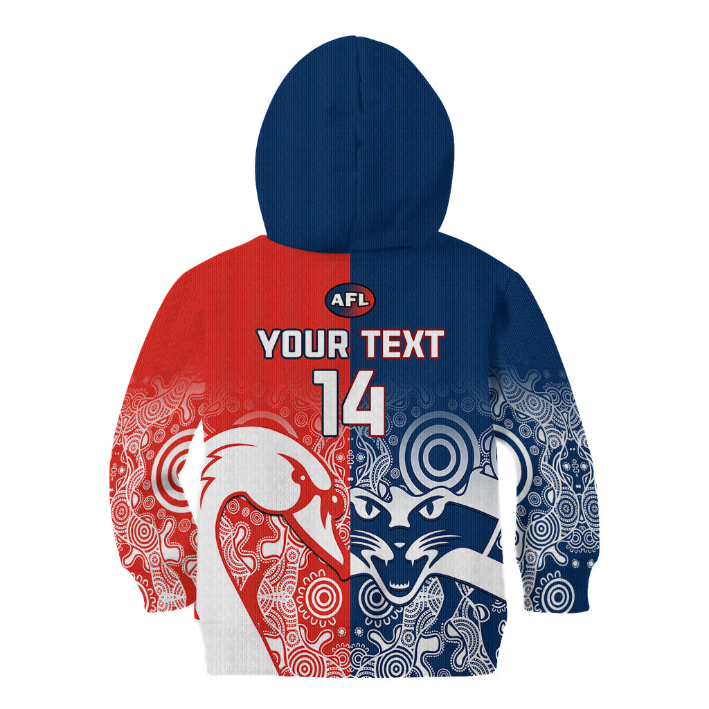 personalised-swans-and-cats-football-kid-hoodie-sydney-mix-geelong-indigenous