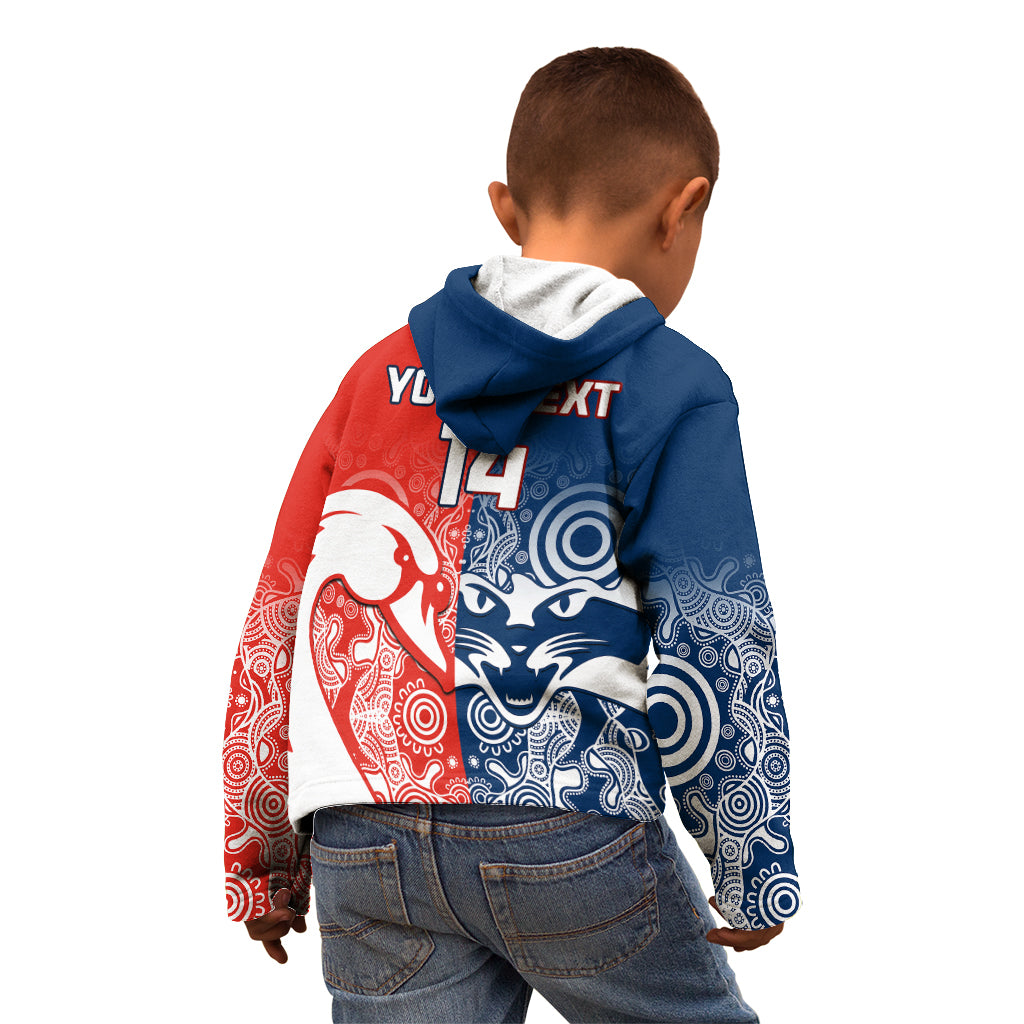 personalised-swans-and-cats-football-kid-hoodie-sydney-mix-geelong-indigenous