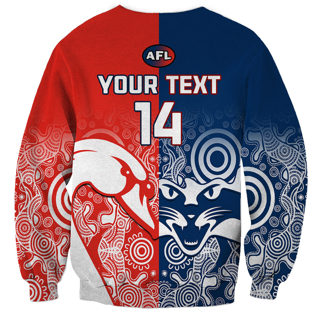personalised-swans-and-cats-football-sweatshirt-sydney-mix-geelong-indigenous