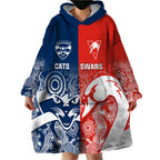 personalised-swans-and-cats-football-wearable-blanket-hoodie-sydney-mix-geelong-indigenous