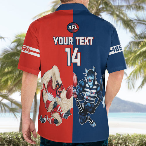 personalised-swans-and-cats-football-hawaiian-shirt-sydney-mix-geelong-sporty-version