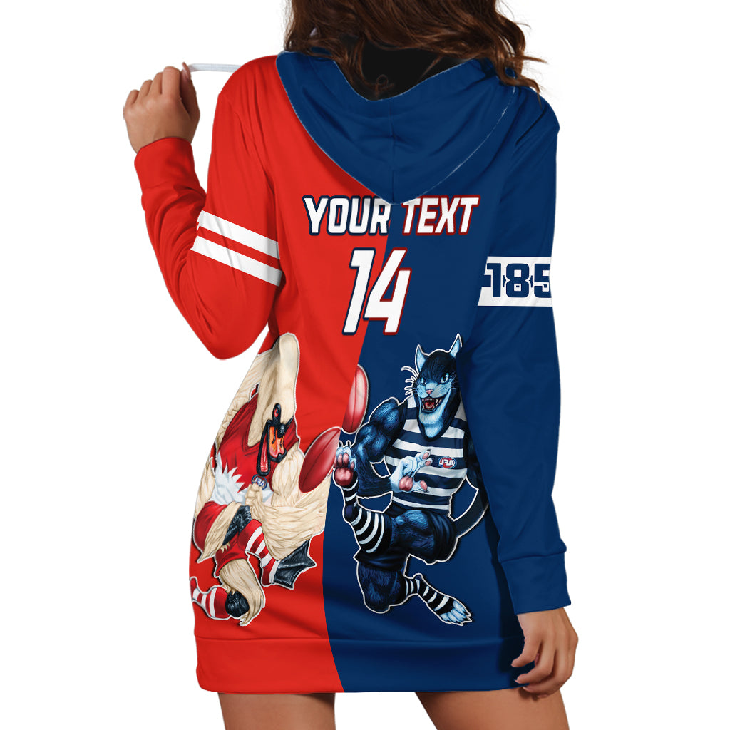 personalised-swans-and-cats-football-hoodie-dress-sydney-mix-geelong-sporty-version