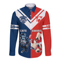 personalised-swans-and-cats-football-long-sleeve-button-shirt-sydney-mix-geelong-sporty-version