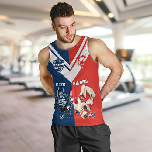 personalised-swans-and-cats-football-men-tank-top-sydney-mix-geelong-sporty-version