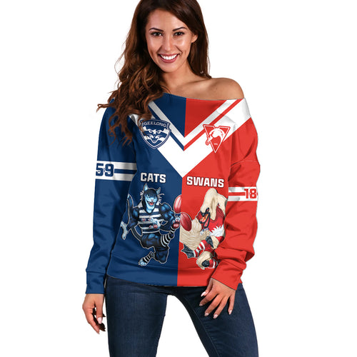 personalised-swans-and-cats-football-off-shoulder-sweater-sydney-mix-geelong-sporty-version