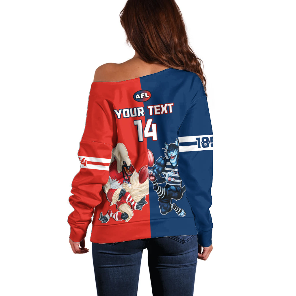 personalised-swans-and-cats-football-off-shoulder-sweater-sydney-mix-geelong-sporty-version