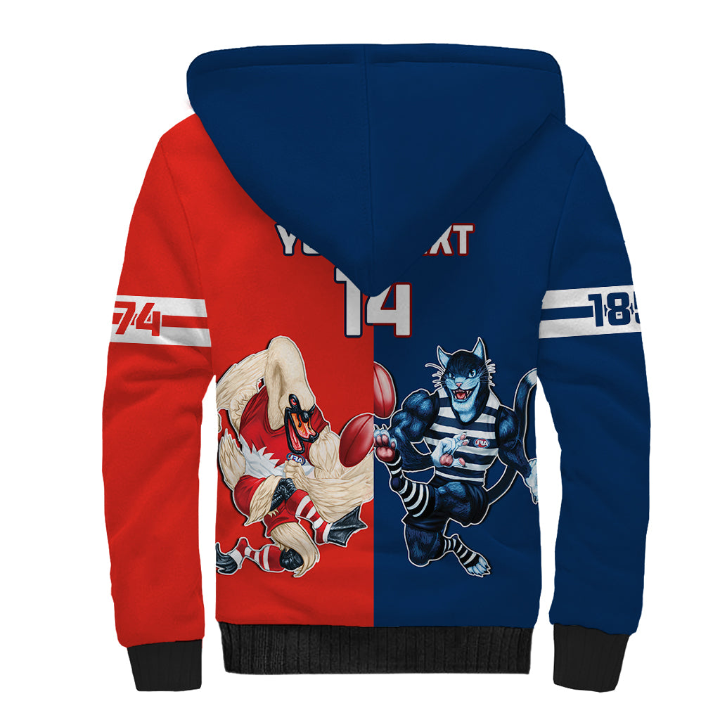 personalised-swans-and-cats-football-sherpa-hoodie-sydney-mix-geelong-sporty-version