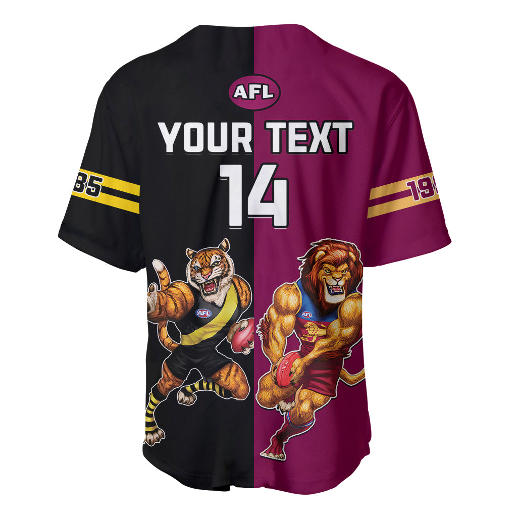 personalised-richmond-and-brisbane-lions-football-baseball-jersey-sporty-version