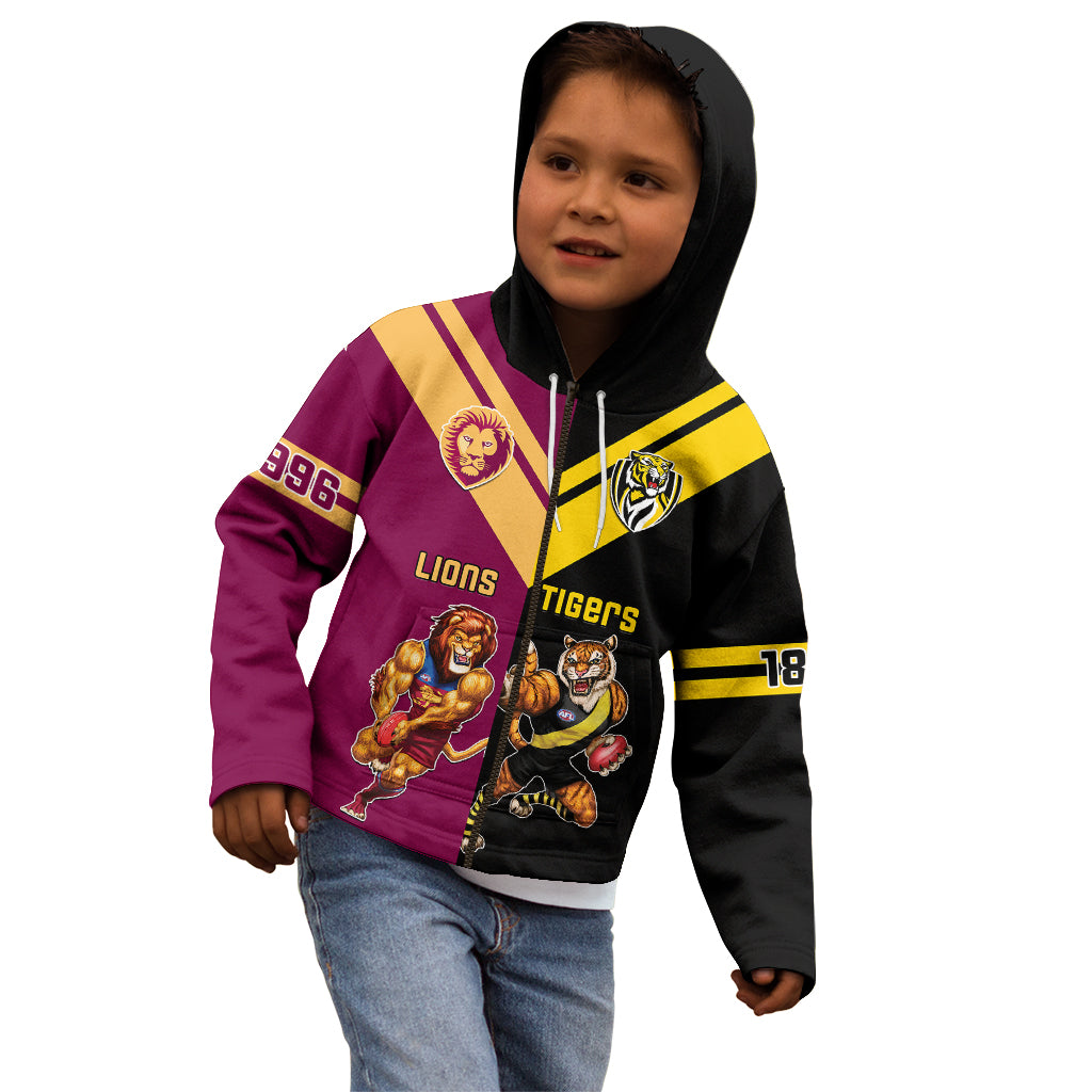 personalised-richmond-and-brisbane-lions-football-kid-hoodie-sporty-version