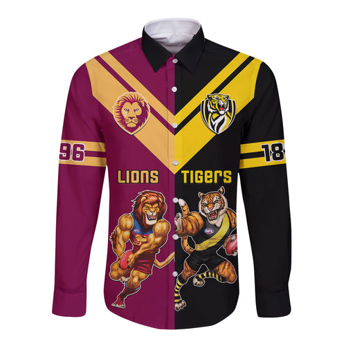 personalised-richmond-and-brisbane-lions-football-long-sleeve-button-shirt-sporty-version