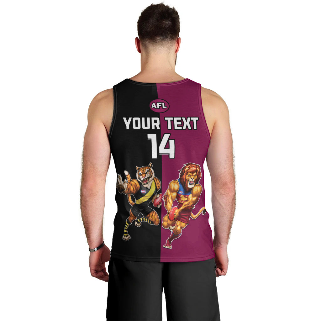 personalised-richmond-and-brisbane-lions-football-men-tank-top-sporty-version