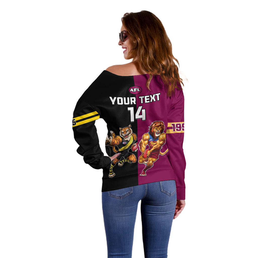 personalised-richmond-and-brisbane-lions-football-off-shoulder-sweater-sporty-version