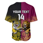 personalised-richmond-and-brisbane-lions-football-baseball-jersey-indigenous-art-version