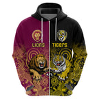 personalised-richmond-and-brisbane-lions-football-hoodie-indigenous-art-version