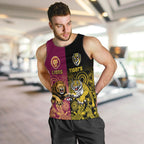personalised-richmond-and-brisbane-lions-football-men-tank-top-indigenous-art-version