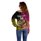 personalised-richmond-and-brisbane-lions-football-off-shoulder-sweater-indigenous-art-version