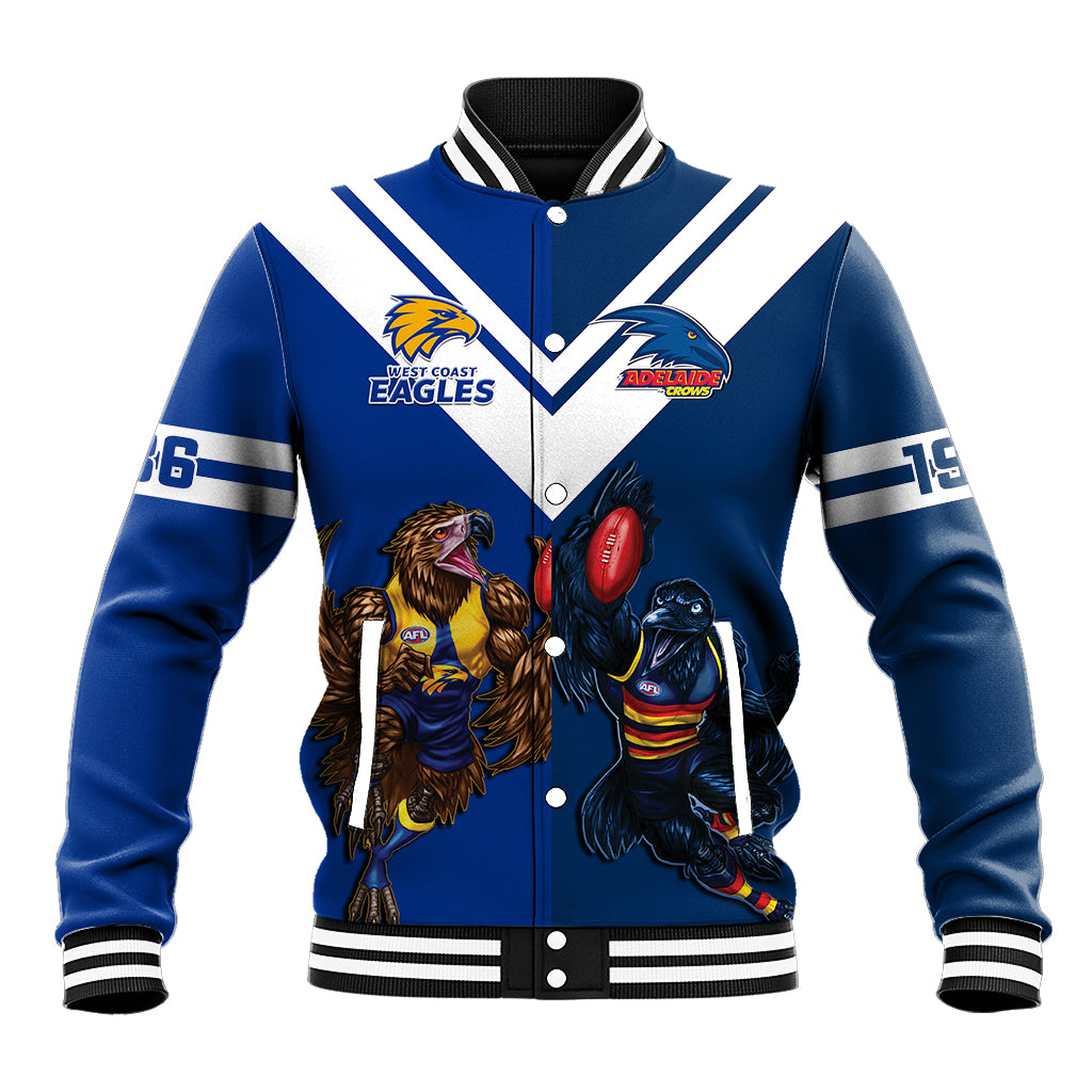 personalised-eagles-and-crows-football-baseball-jacket-west-coast-mix-adelaide-sporty-version