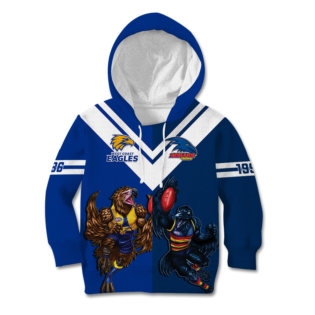personalised-eagles-and-crows-football-kid-hoodie-west-coast-mix-adelaide-sporty-version