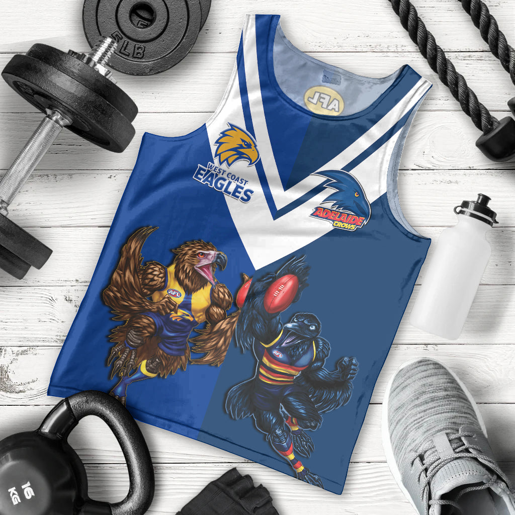 personalised-eagles-and-crows-football-men-tank-top-west-coast-mix-adelaide-sporty-version