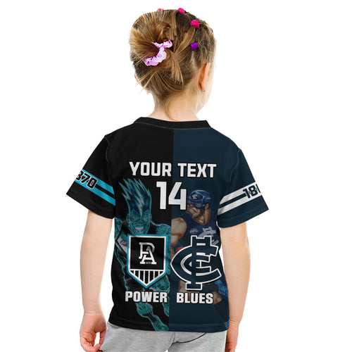 personalised-carlton-and-port-adelaide-football-kid-t-shirt-blues-mix-power-sporty-version