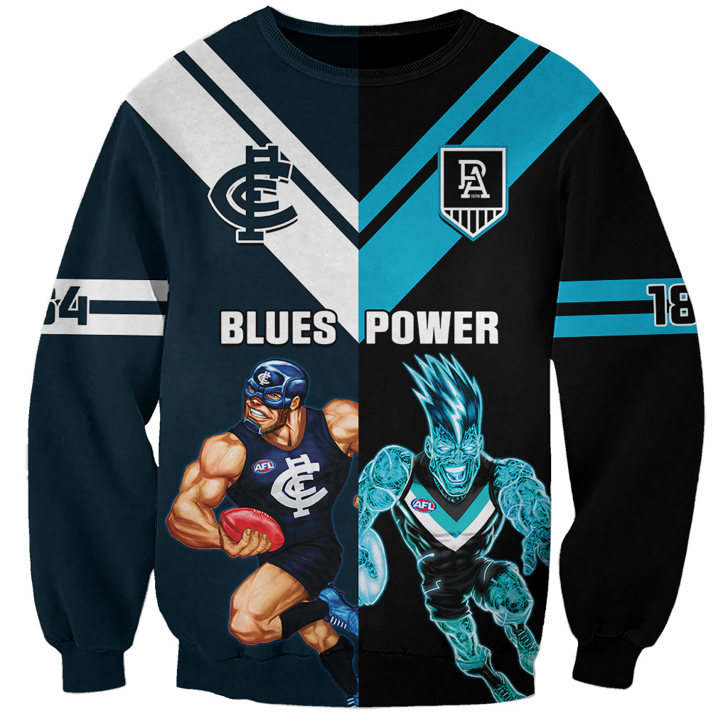 personalised-carlton-and-port-adelaide-football-sweatshirt-blues-mix-power-sporty-version