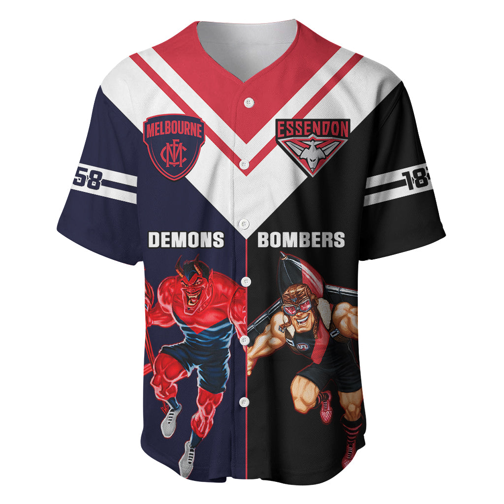 personalised-melbourne-and-essendon-football-baseball-jersey-demons-mix-bombers-sporty-version