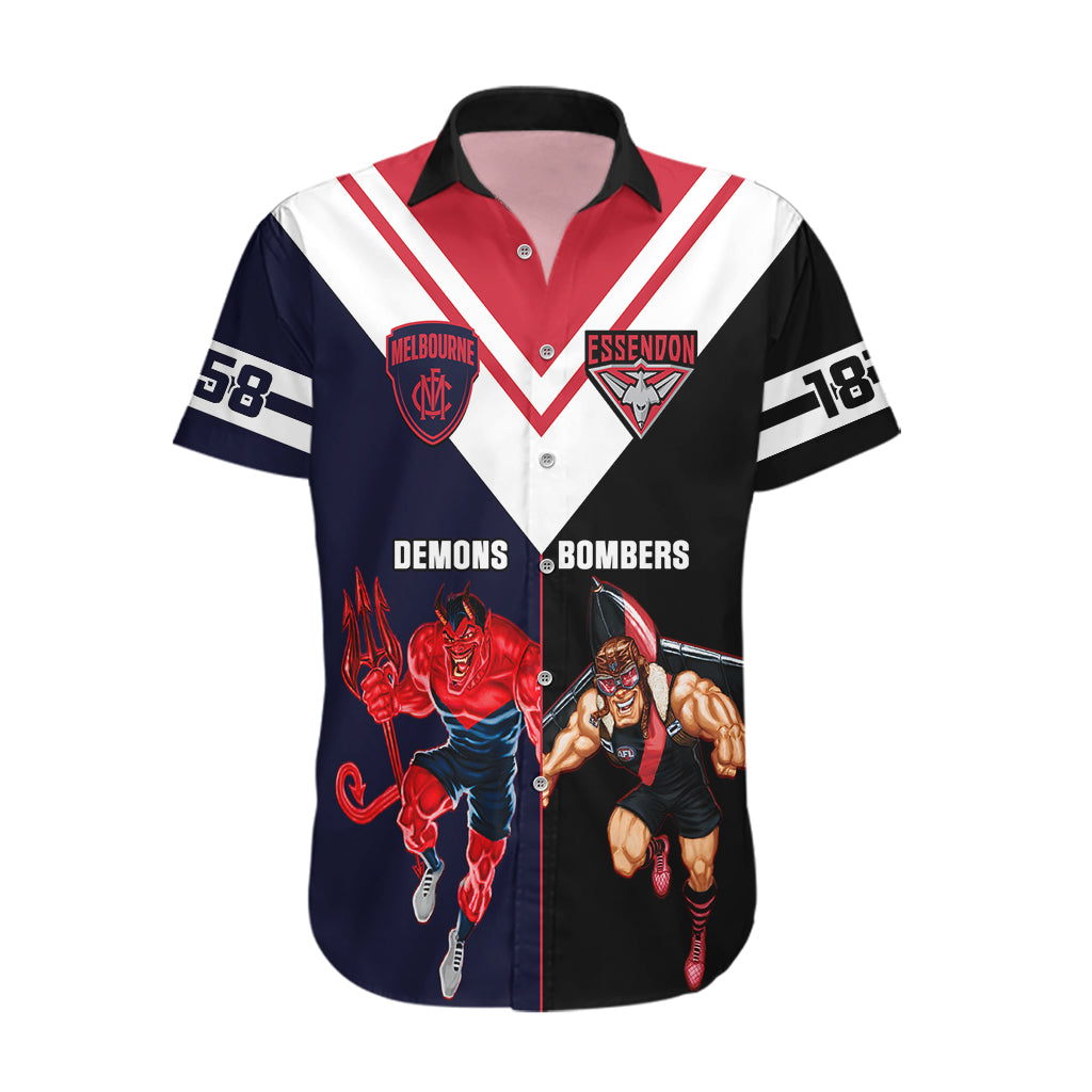 personalised-melbourne-and-essendon-football-hawaiian-shirt-demons-mix-bombers-sporty-version