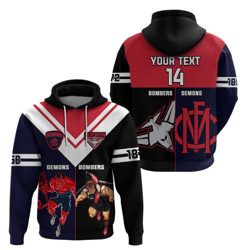 personalised-melbourne-and-essendon-football-hoodie-demons-mix-bombers-sporty-version