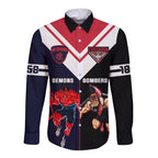 personalised-melbourne-and-essendon-football-long-sleeve-button-shirt-demons-mix-bombers-sporty-version