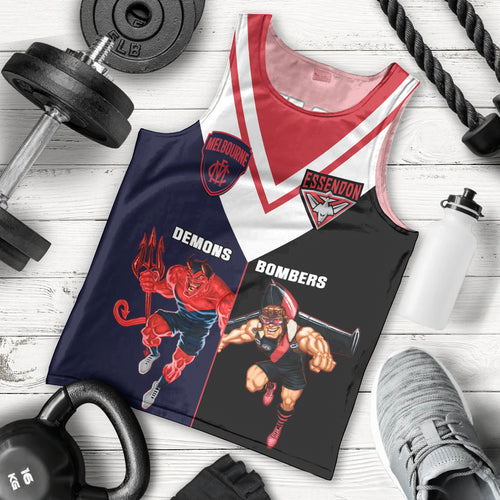 personalised-melbourne-and-essendon-football-men-tank-top-demons-mix-bombers-sporty-version