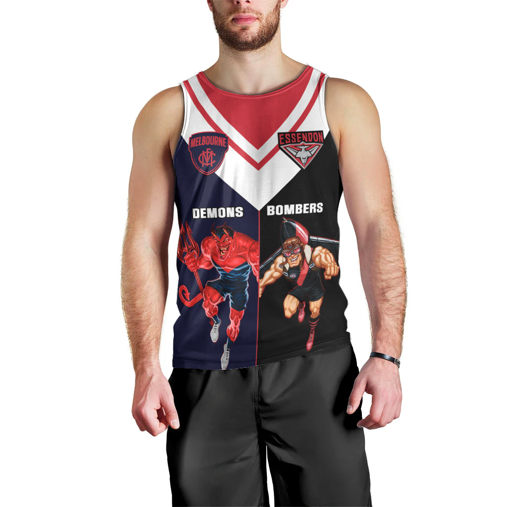 personalised-melbourne-and-essendon-football-men-tank-top-demons-mix-bombers-sporty-version