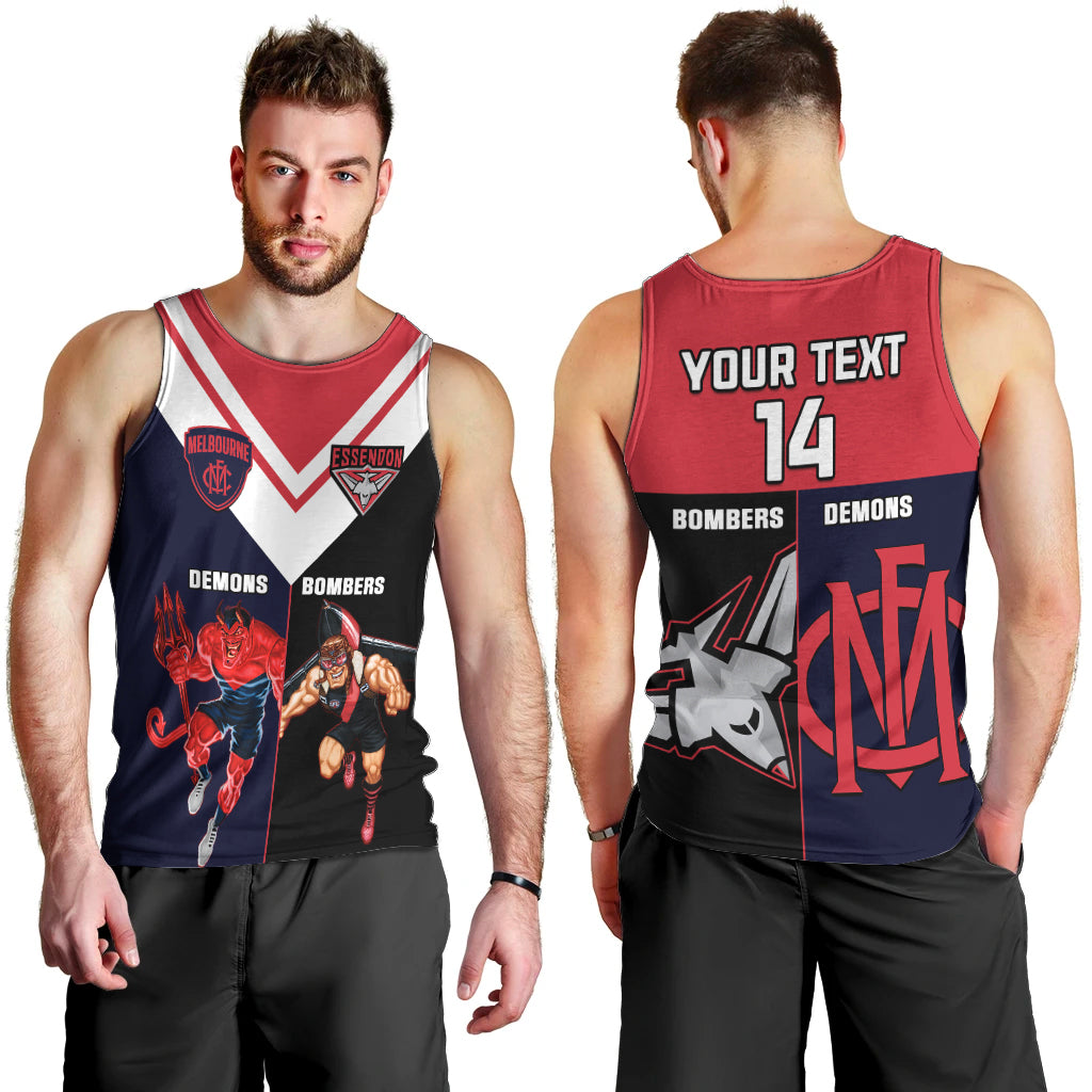 personalised-melbourne-and-essendon-football-men-tank-top-demons-mix-bombers-sporty-version