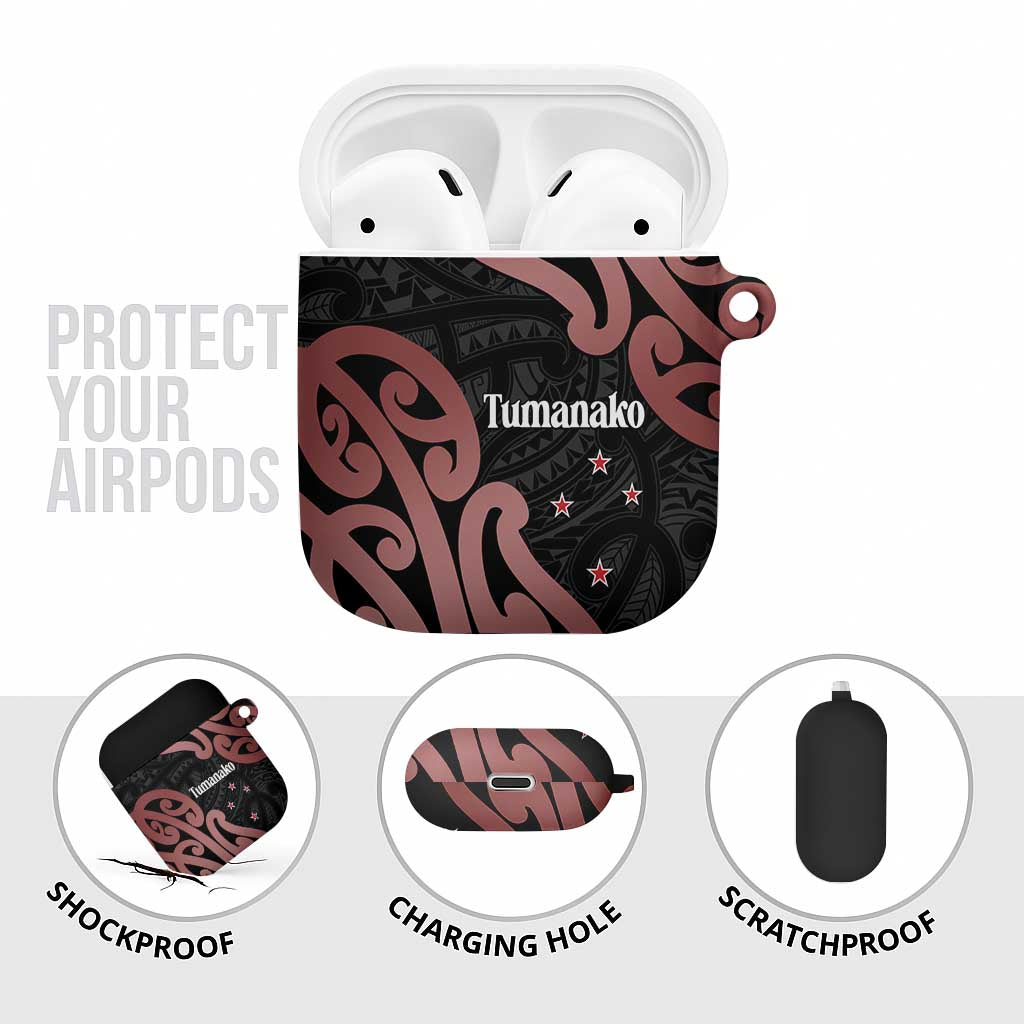 New Zealand Mangopare Tamanako AirPods Case Aotearoa Maori - Aussie Hoodie