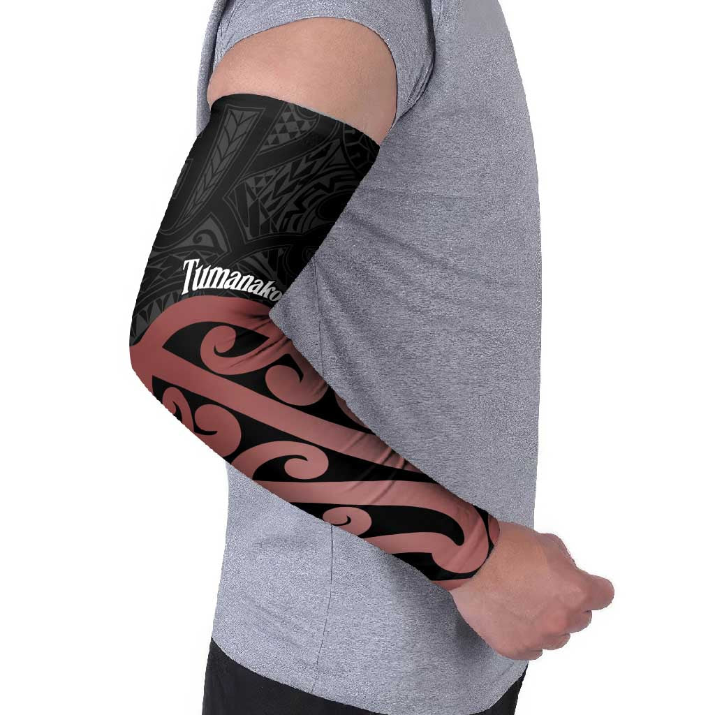 New Zealand Mangopare Tamanako Arm Sleeves Aotearoa Maori - Aussie Hoodie