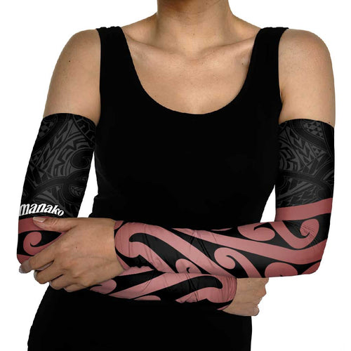 New Zealand Mangopare Tamanako Arm Sleeves Aotearoa Maori - Aussie Hoodie