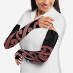 New Zealand Mangopare Tamanako Arm Sleeves Aotearoa Maori - Aussie Hoodie