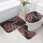 New Zealand Mangopare Tamanako Bathroom Set Aotearoa Maori - Aussie Hoodie
