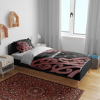 New Zealand Mangopare Tamanako Bedding Set Aotearoa Maori