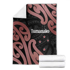 New Zealand Mangopare Tamanako Blanket Aotearoa Maori