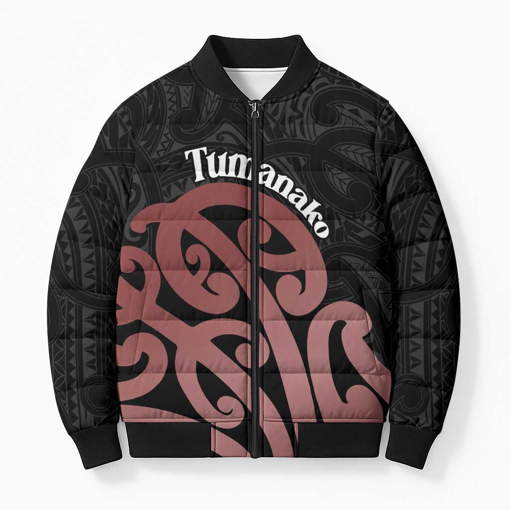 New Zealand Mangopare Tamanako Bomber Puffer Jacket Aotearoa Maori - Aussie Hoodie