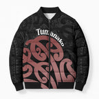 New Zealand Mangopare Tamanako Bomber Puffer Jacket Aotearoa Maori - Aussie Hoodie