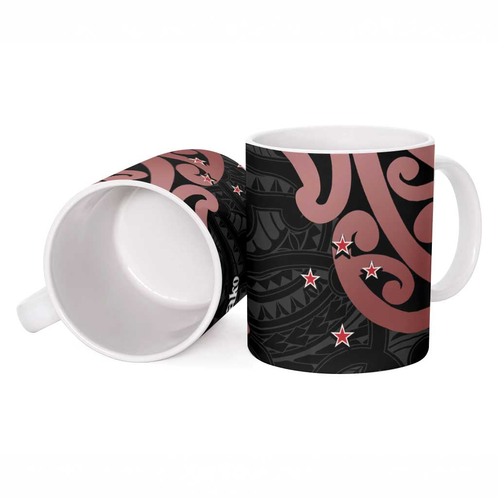 New Zealand Mangopare Tamanako Ceramic Mug Aotearoa Maori - Aussie Hoodie
