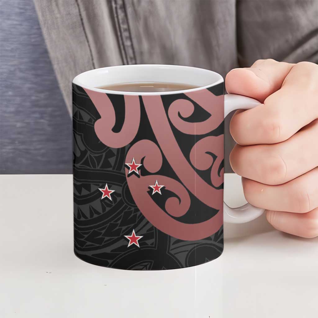 New Zealand Mangopare Tamanako Ceramic Mug Aotearoa Maori - Aussie Hoodie